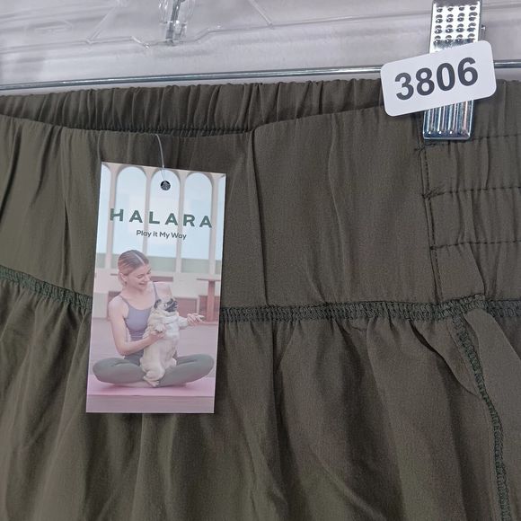 NWT Halara High Elastic Waist Casual Active Jogger Pants SZ SP Icy Bamboo Green - Picture 7 of 15
